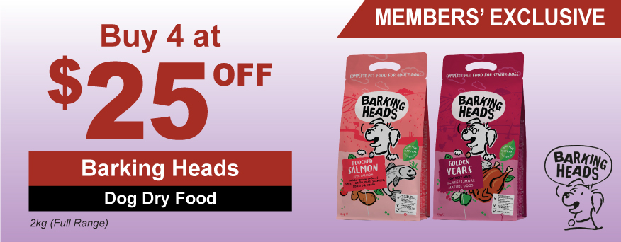 Barking Heads Dog Dry Food Promo